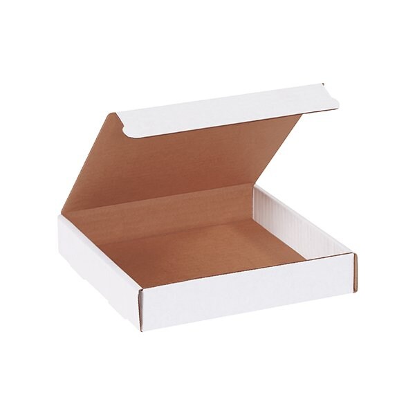 Bsc Preferred 7-3/8 x 7-3/8 x 1-3/8'' White Literature Mailers, 50PK BUY00014836 - main